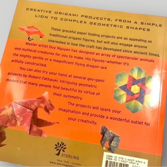 Origami Deluxe Book & Gift Set Tools Included! - Picture 7 of 11